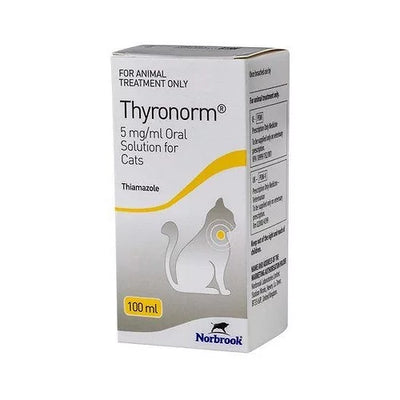 Thyronorm Solution for Cats 5mg/ml