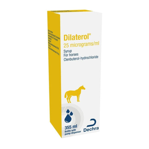 Dilaterol 25 Mcg/ml Syrup For Horses - 355ml