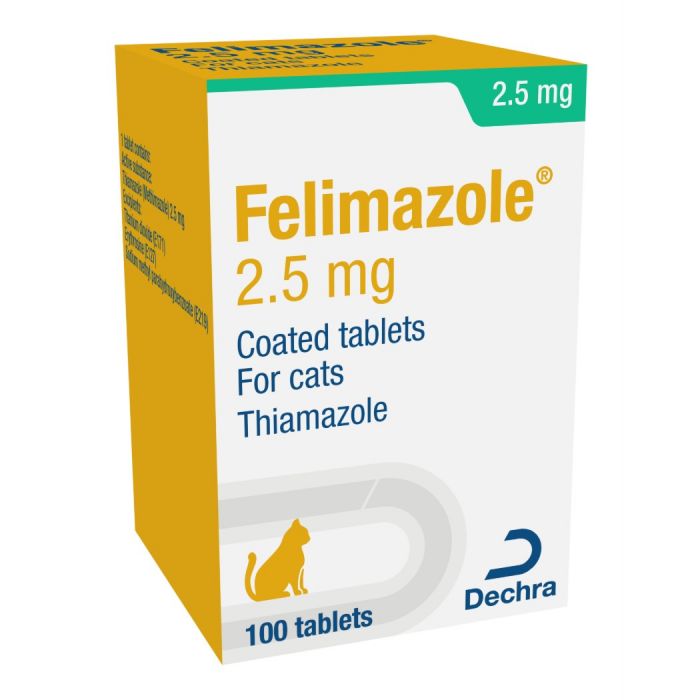 Felimazole 2.5mg tablets (Per tablet)