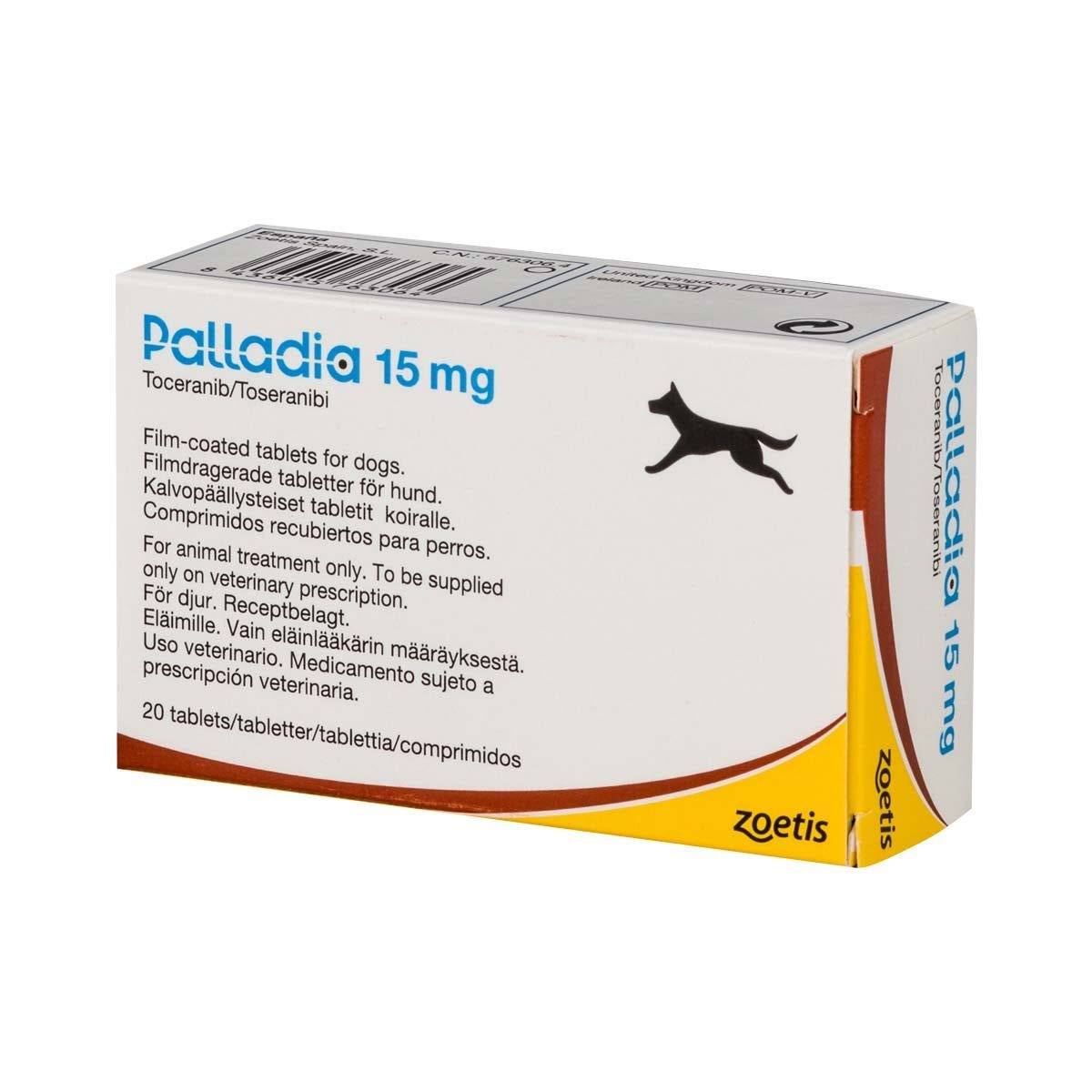 Palladia for Dogs pack of 20 tablets