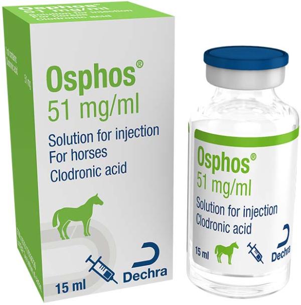 Osphos 51mg/ml Solution for Injection 15ml